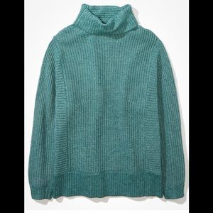 AEO Oversized DreamSpun Mock Neck Sweater